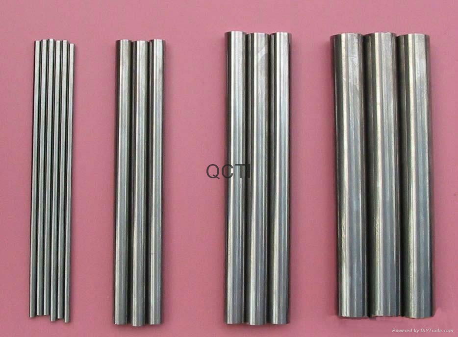 Gr1,gr2.gr3 ASTM B348 pure titanium  rod /bar 4