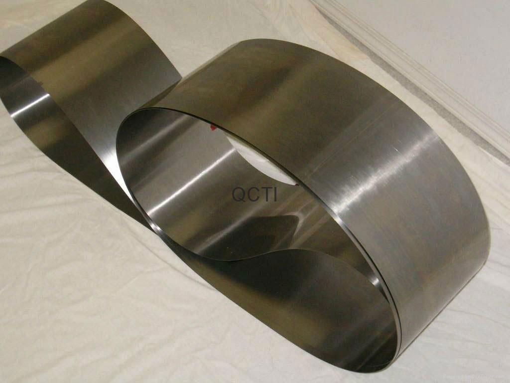 Cold rolled astm b265 gr2 titanium foil and strip in coil  3