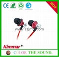 2014 OEM Stereo In-ear Earphones with Bass For Mobile Phone