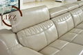 real  leather   sofa  L.P.2805