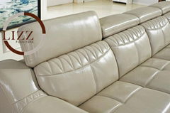 real  leather   sofa  L.P.2805