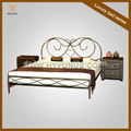 new design wrought iron bed