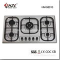 Built-in 5 Burners  Stainless Steel Cooktop Gas stove 2