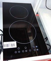 Double burners ceramic hobs