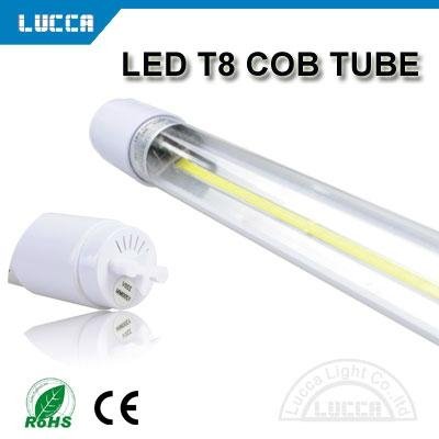 High Lumen 140lm/w LED COB Tube 18W  LED Tube T8 Tube COB Tube 