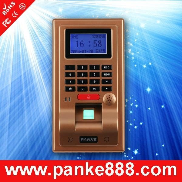 2014 new Panke fingerprint attendance system PK-3008 4
