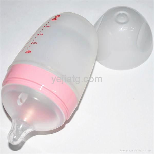 2015 New Arrival Eco-friendly Wide Neck BPA Free PPSU Baby Feeding Bottle