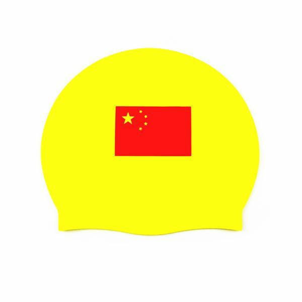 100% pure first grade silicone Material customized silicon rubber swimming cap 2