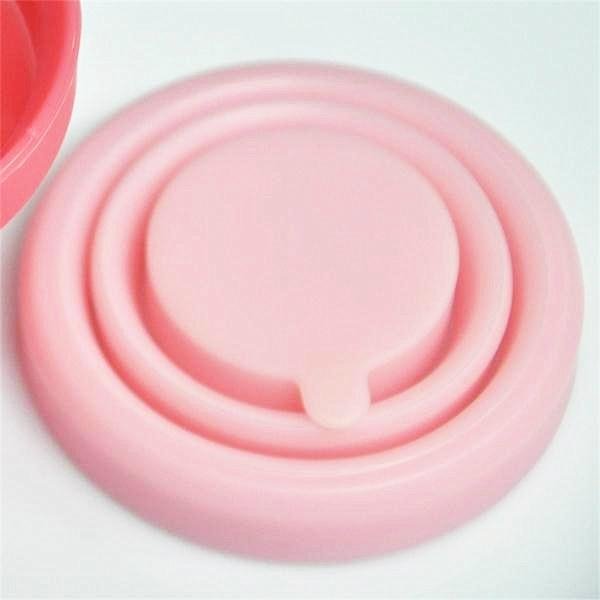 Food Grade Collapsible Sterilising Foldable Silicone Water Cup 4