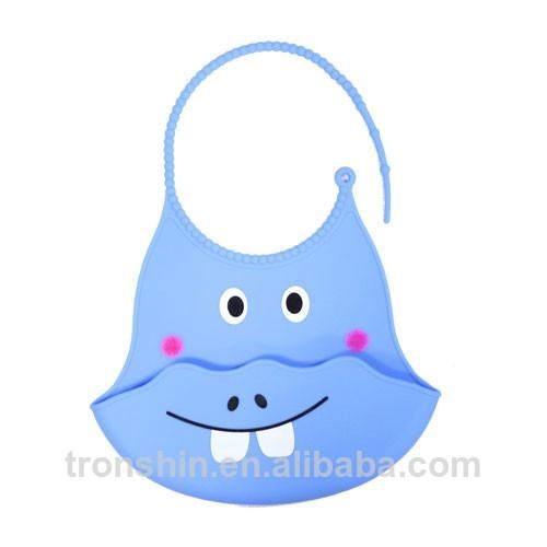 Baby Accessories Waterproof 100% Silicone Adjustable Baby Bib 2