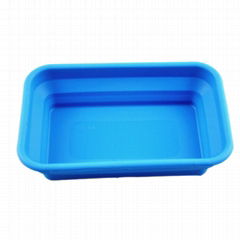 Food Safe Eco-friendly Rectangular Custom Made Silicone Food Container