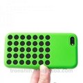 HOT SALE DIY Jelly Bean Soft Silicone Protective Mobile Phone Case for iPhone 5S 4