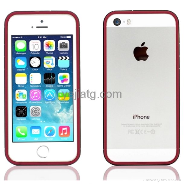 HOT SALE High Quality Super Fit TPU Protective Bumper for Apple iPhone 5/ 5S