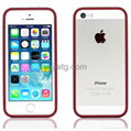 HOT SALE High Quality Super Fit TPU Protective Bumper for Apple iPhone 5/ 5S