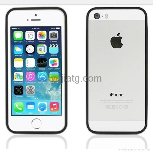 HOT SALE High Quality Super Fit TPU Protective Bumper for Apple iPhone 5/ 5S 5
