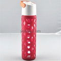 Eco-friendly Food Safe Liquid Silicone Injection Molding Glass Bottle Sleeve 1