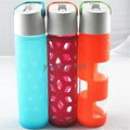 Eco-friendly Food Safe Liquid Silicone Injection Molding Glass Bottle Sleeve 5
