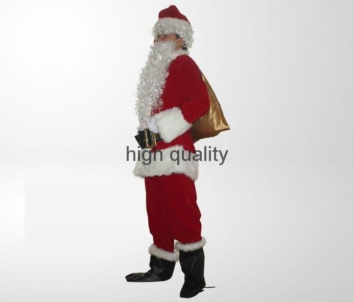 2014 Santa Clause Costumes cheap theatrical costume 2