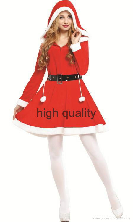 2014 Santa Clause Costumes cheap theatrical costume 3