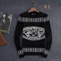 Winter Men's O-Neck cardigan Cashmere Sweater Jumpers pullover sweater men brand