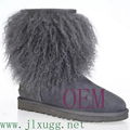 jlx   -OEM plush buskin Sheepskin snow