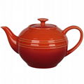 ceramic glazed tea pot 2