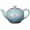 ceramic glazed tea pot 3