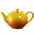 ceramic glazed tea pot 5