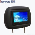 Ht007u Taxi Headrest Advertising Screen with USB 2