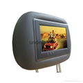 Ht007u Taxi Headrest Advertising Screen with USB 4