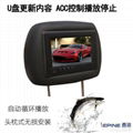Ht007u Taxi Headrest Advertising Screen with USB 1