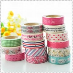 Assorted pattern Japanese Washi tape 
