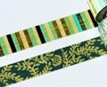 Assorted Patterns Custom Printed japanese masking tape 5