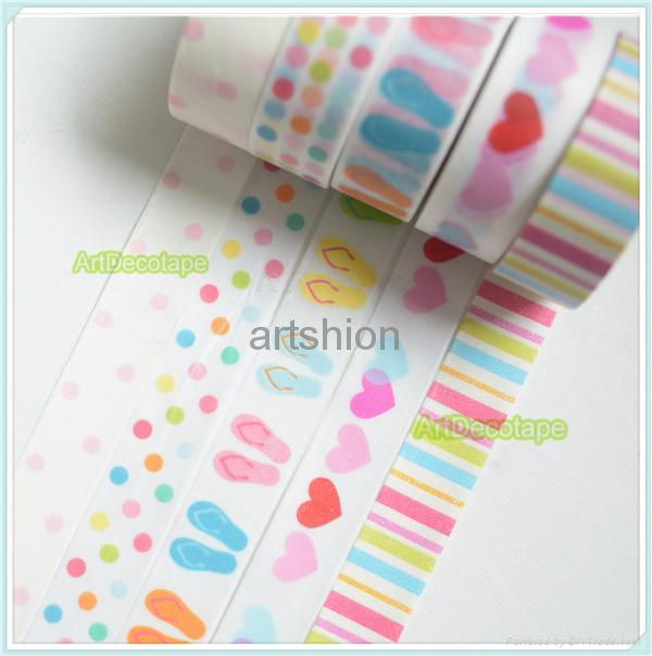 Washi paper tape adhesive tape sticker  2