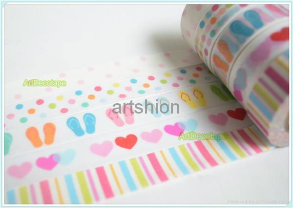 Washi paper tape adhesive tape sticker  3