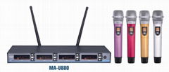 professional UHF wireless microphone