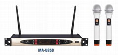 professional UHF wireless microphone MA-U850