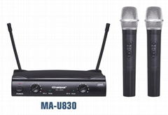 KTV唱吧家庭式UHF麦克风 MA-U830