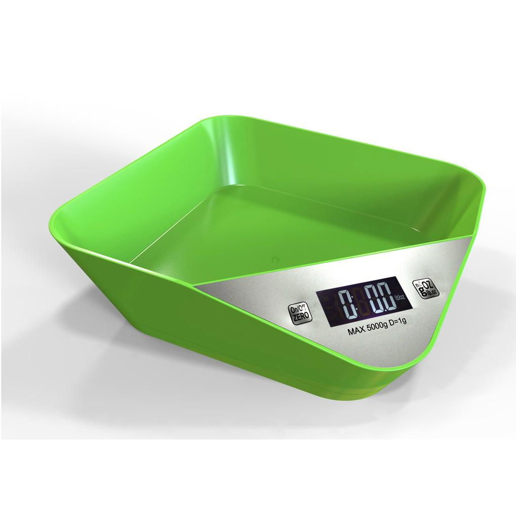digital kitchen scale with bow.