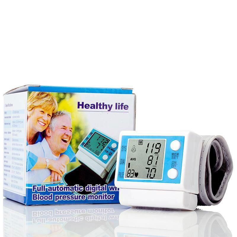 digital electronic automatic wrist blood pressure monitor  4