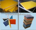 Fiberglass  sandwich panel with anti-slip surface