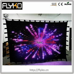 christmas & party usage led curtain in china