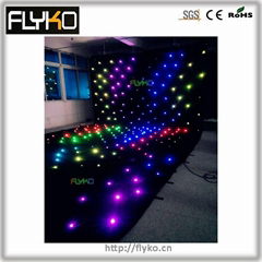 romantic wedding stage lighting led star curtain