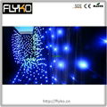 romantic wedding stage lighting led star curtain 2