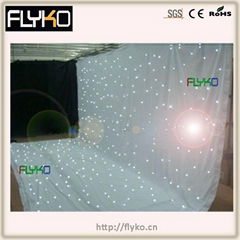 good quality wedding usage white led curtain