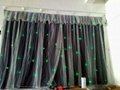 low price led star curtain on china