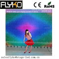 amazing full color RGB led curtain display