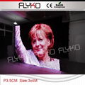 P3.5cm 3x4m high definition flexible LED
