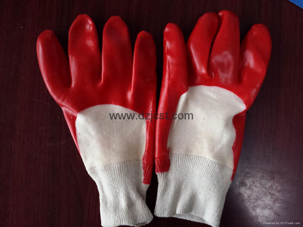 JC1102PVC coated gloves