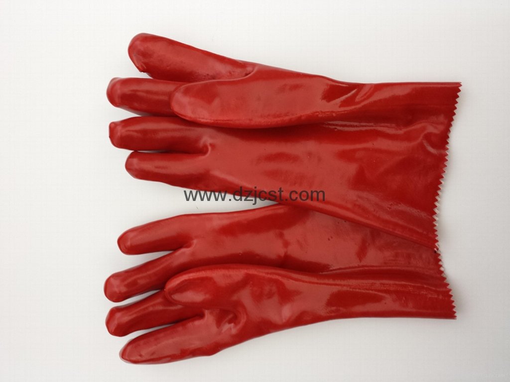 JC1103PVC coated gloves 3